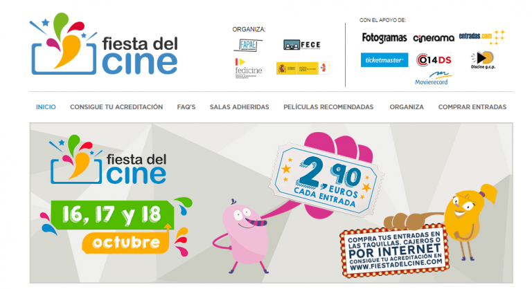 775.000 personas apuntadas a la ‘Fiesta del Cine’