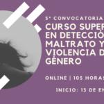 Curso detección maltrato y violencia de género.