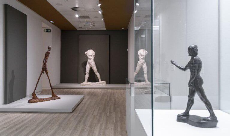 La exposición de Rodin y Giacometti reabre hoy en Fundación Mapfre