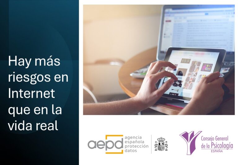 Hay más riesgos en Internet que en la vida real